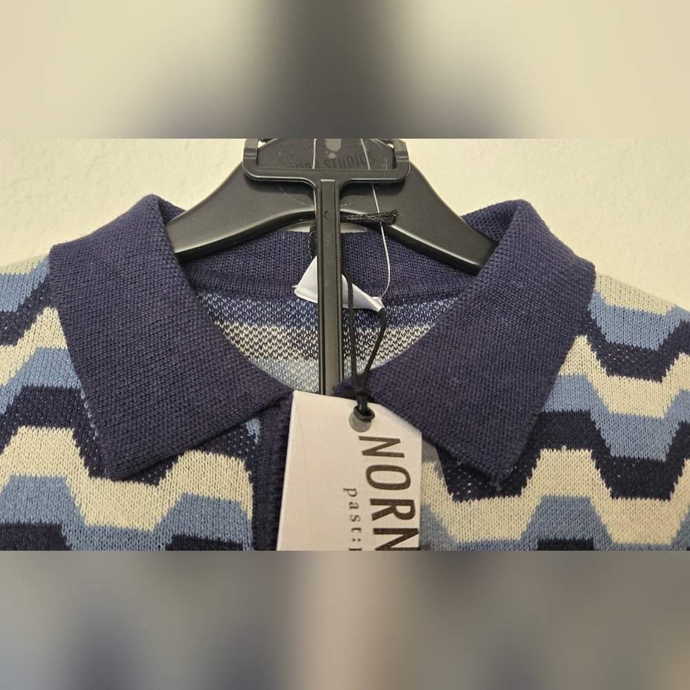 Striped Knit Top and Pants Set Sz 5 - Picture 4 of 6